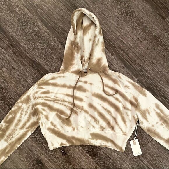 Good American crop tie dye hoodie - Picture 1 of 5